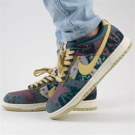 nike dunk lemon wash 